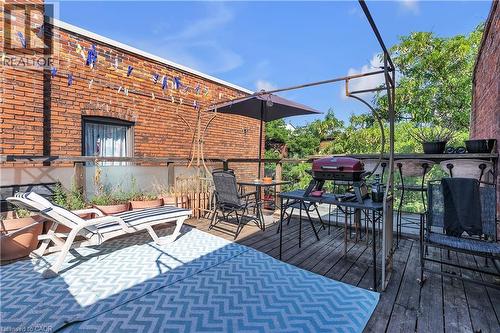 Unit 2 Roof Patio - 237 James Street N, Hamilton, ON 