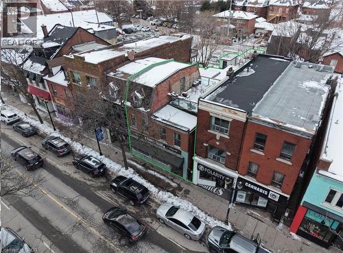 Building Front - Roof Patio in View - 237 James Street N, Hamilton, ON 