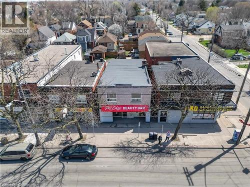 Aerial perspective of suburban area - 70 Ottawa Street N, Hamilton, ON - Outdoor