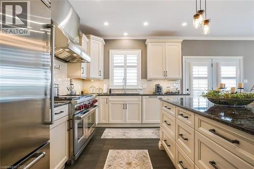 Sub Zero Refrigerator - 434555 4Th Line, Amaranth, ON - Indoor Photo Showing Kitchen With Upgraded Kitchen