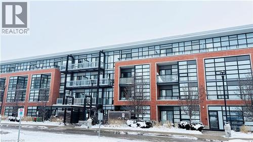 View of apartment building / complex - 155 St. Leger Unit# 107, Kitchener, ON - Outdoor