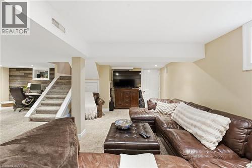 86 Elm Street, Brantford, ON - Indoor With Fireplace