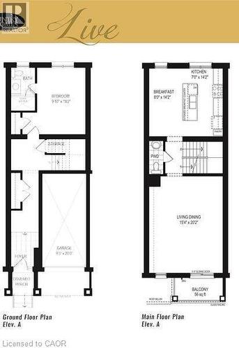 View of home floor plan - 588 Rapids Lane, Mississauga, ON - Other