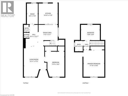 View of property floor plan - 39 Division Street, Hamilton, ON - Other
