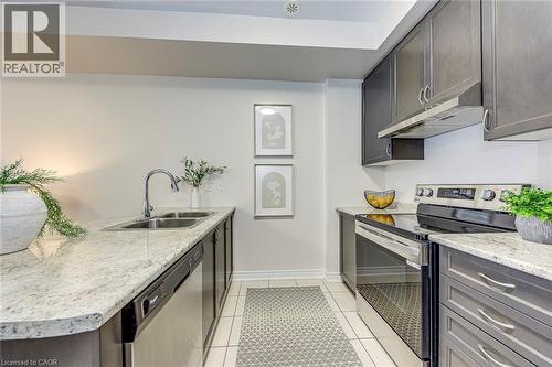 2435 Greenwich Drive Unit# 74, Oakville, ON - Indoor Photo Showing Kitchen With Stainless Steel Kitchen With Double Sink