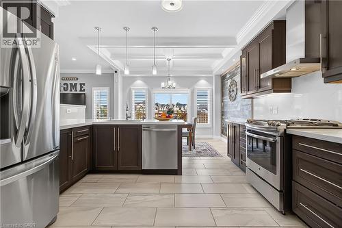 59 Netherwood Road, Kitchener, ON - Indoor Photo Showing Kitchen With Stainless Steel Kitchen With Upgraded Kitchen