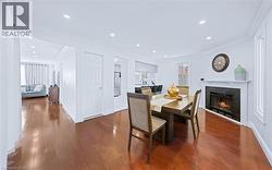 family room / dining area leads to deck - 