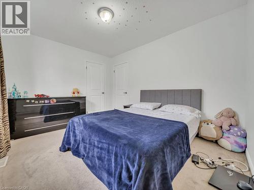 View of carpeted bedroom - 3 Creighton Avenue, Guelph, ON - Indoor Photo Showing Bedroom