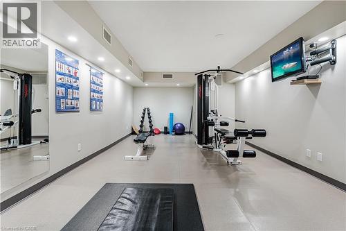 1477 Lakeshore Road Unit# 702, Burlington, ON - Indoor Photo Showing Gym Room