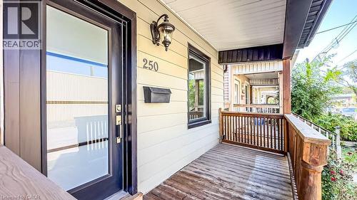250 Avondale Street, Hamilton, ON - Outdoor With Deck Patio Veranda With Exterior