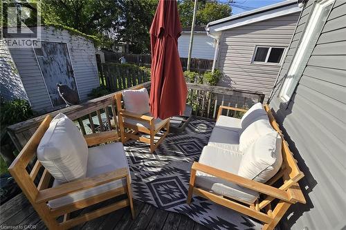 173 London Street N, Hamilton, ON - Outdoor With Deck Patio Veranda With Exterior