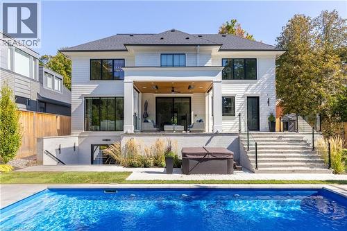 46 Second Street, Oakville, ON - Outdoor With In Ground Pool