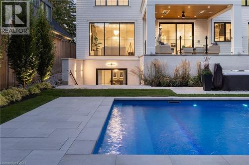 46 Second Street, Oakville, ON - Outdoor With In Ground Pool