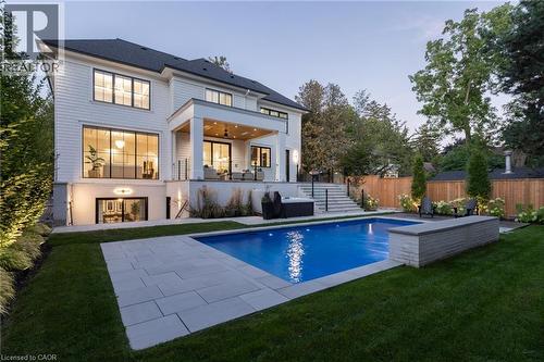 46 Second Street, Oakville, ON - Outdoor With In Ground Pool