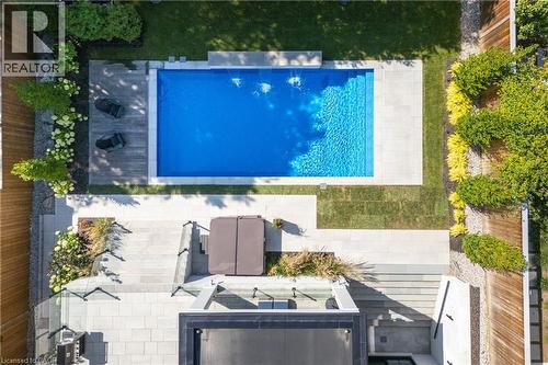46 Second Street, Oakville, ON - Outdoor With In Ground Pool