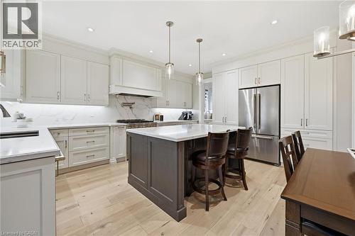2229 Tallman Avenue, Burlington, ON - Indoor Photo Showing Kitchen With Stainless Steel Kitchen With Upgraded Kitchen