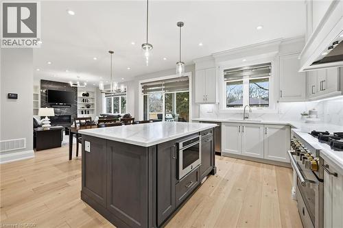 2229 Tallman Avenue, Burlington, ON - Indoor Photo Showing Kitchen With Stainless Steel Kitchen With Upgraded Kitchen