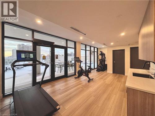 169 James Street S Unit# 401, Hamilton, ON - Indoor Photo Showing Gym Room