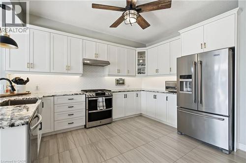 37 Fairgrounds Drive, Binbrook, ON - Indoor Photo Showing Kitchen With Stainless Steel Kitchen With Upgraded Kitchen
