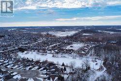 View of snowy aerial view - 