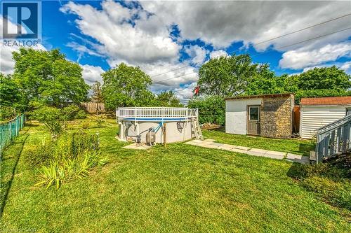 446 East 36Th Street, Hamilton, ON - Outdoor With Above Ground Pool