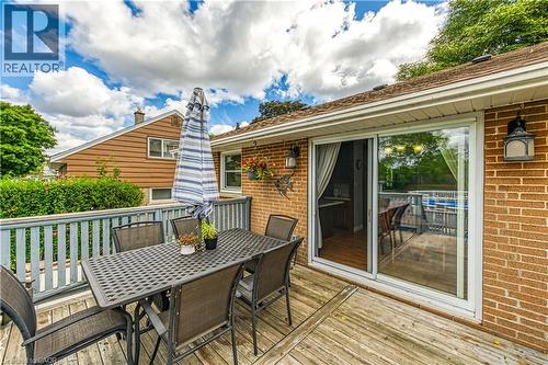 446 East 36Th Street, Hamilton, ON - Outdoor With Deck Patio Veranda With Exterior