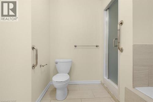 Ensuite Full 5 piece bathroom featuring double vanity, a bath & separate shower - 90 Westlawn Drive, Hamilton, ON - Indoor Photo Showing Bathroom