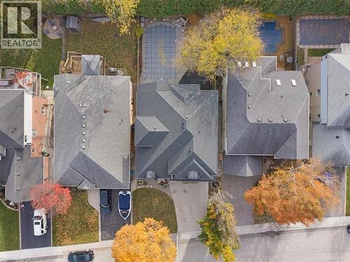 Aerial view of home from above - 90 Westlawn Drive, Hamilton, ON - Outdoor