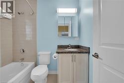 4pc main Bathroom featuring  shower combination and vanity - 