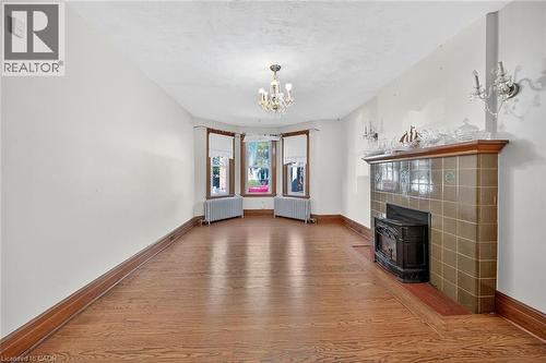 103 Leinster Avenue S, Hamilton, ON - Indoor With Fireplace