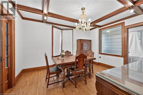 103 Leinster Avenue S, Hamilton, ON - Indoor Photo Showing Dining Room