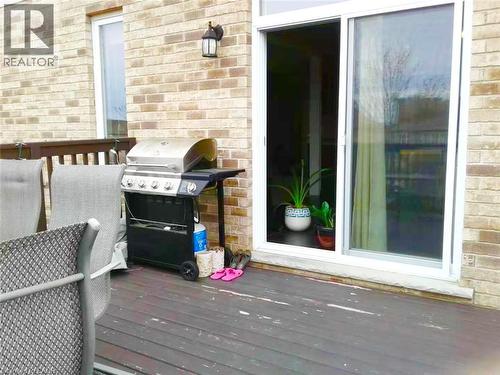 Deck with area for grilling - 212 Westfield Place, Waterloo, ON - Outdoor With Deck Patio Veranda With Exterior