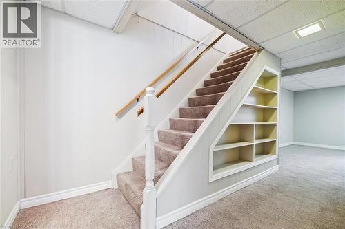 Staircase to Basement - 3029 Glencrest Road Unit# 58, Burlington, ON - Indoor Photo Showing Other Room
