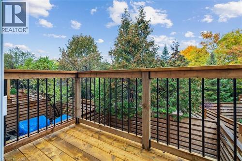 Living Room Balcony - 3029 Glencrest Road Unit# 58, Burlington, ON - Outdoor With Balcony