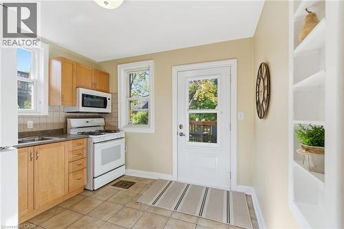 76 East 15Th Street, Hamilton, ON - Indoor Photo Showing Kitchen With Double Sink