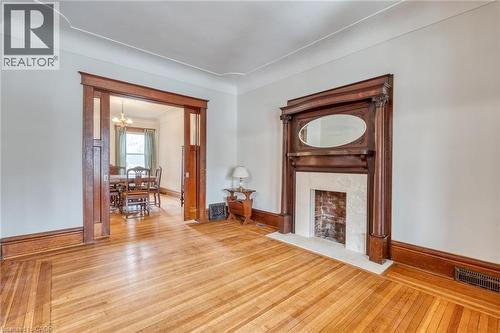 17 Barnesdale Avenue N, Hamilton, ON - Indoor With Fireplace