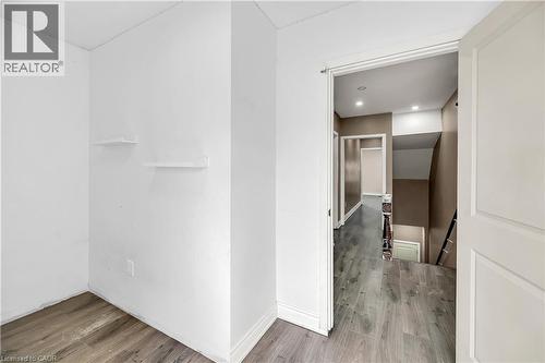 Hallway with light wood-style flooring and recessed lighting - 334 Cannon Street E, Hamilton, ON - Indoor Photo Showing Other Room