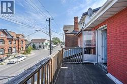 Deck with a residential view - 