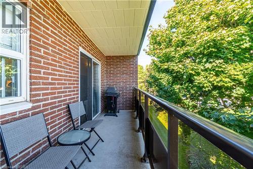 648 Grey Street Unit# 305, Brantford, ON - Outdoor With Balcony With Exterior