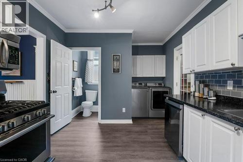 6 Glanville Avenue, Brantford, ON - Indoor Photo Showing Kitchen With Stainless Steel Kitchen