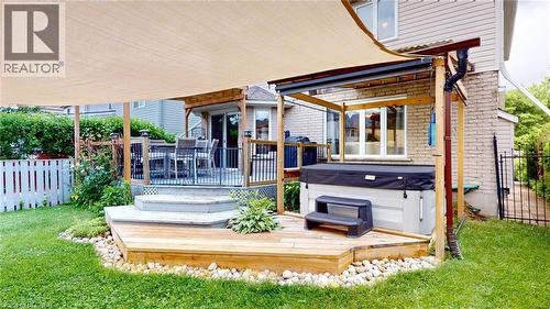 51 Highgate Road, Kitchener, ON - Outdoor With Deck Patio Veranda