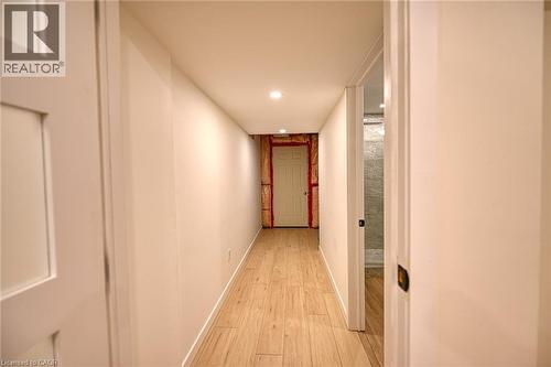 basement hall way - 130 Coopershawk Street, Kitchener, ON - Indoor Photo Showing Other Room