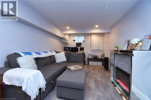 1284 Highway 54, Caledonia, ON - Indoor Photo Showing Living Room With Fireplace
