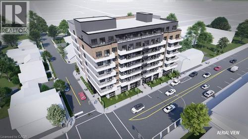 Drone / aerial view - 868 King Street E, Cambridge, ON 