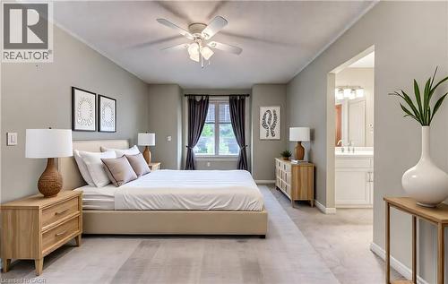 Virtually Staged - 2 Morningview Place, Kitchener, ON - Indoor Photo Showing Bedroom