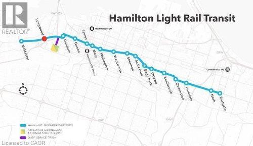 Map - 906 Main Street W, Hamilton, ON 