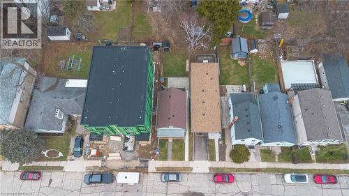 Drone / aerial view - 140 Royal Avenue, Hamilton, ON - 
