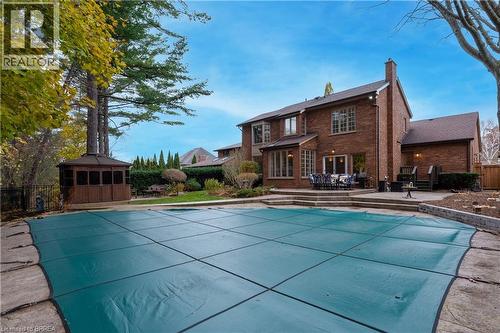 9 Scarfe Gardens, Brantford, ON - Outdoor With In Ground Pool