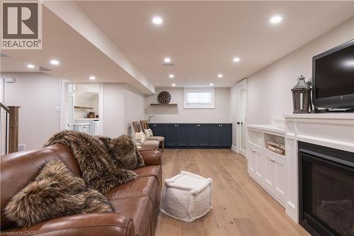 2195 Courtland Drive, Burlington, ON - Indoor Photo Showing Other Room With Fireplace