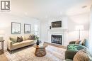 6618 Carriage Trail, Burlington, ON  - Indoor Photo Showing Living Room With Fireplace 